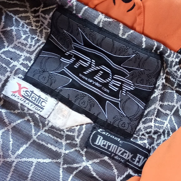 Vintage 90s SPYDER Ski Jacket Orange Entrant Dermizax-EV