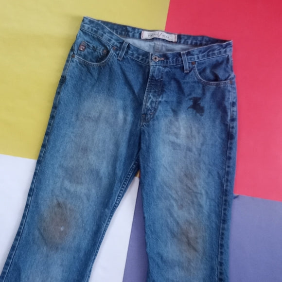 Vintage MADE IN CANADA IKEDA GENUINE CLASSIC Denim Jeans UNISEX DAD STYLE
