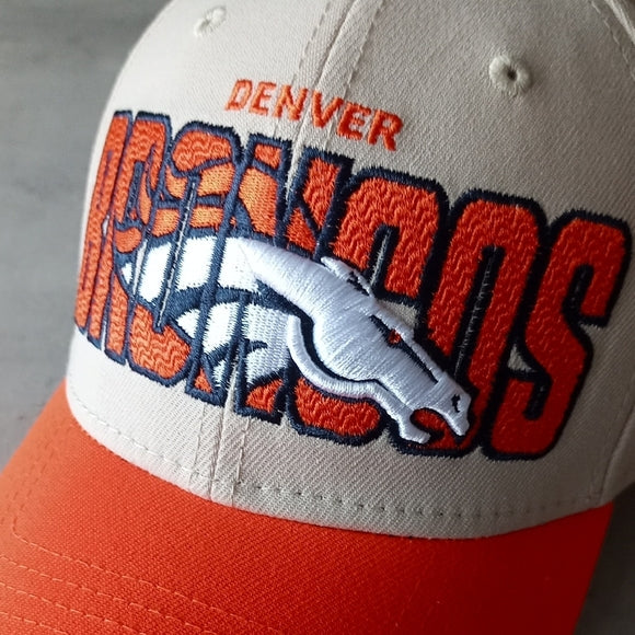 NWOT Denver Broncos New Era 2023 NFL Draft 59FIFTY FITTED Hat Stone/Ora