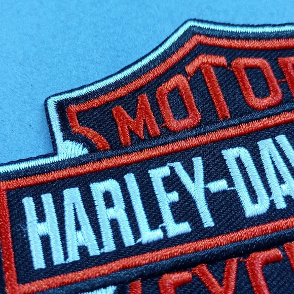 Harley-Davidson Motor Cycles Iron On Patch