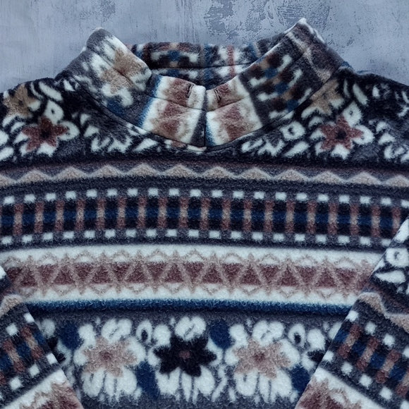 Vintage Weekend Edition Fleece Camping Sweater