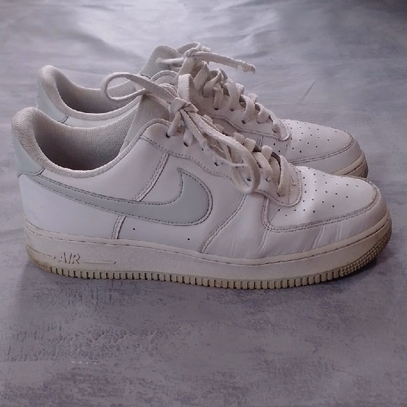2021 Men’s Nike Air Force 1 '07 White Pure Platinum - DC2911 100 SHOES SIZE 10.5