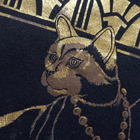 Vintage 1989 Cat Egyptian Air Waves Inc Crewneck UNISEX