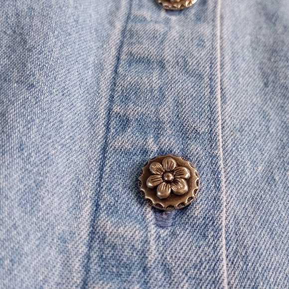 Vintage 1990s Northern Reflections Denim Skirt