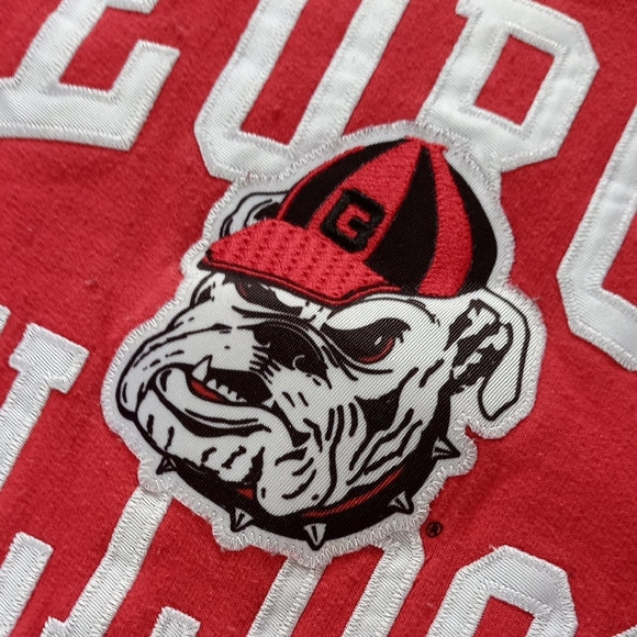 Champion Georgia Bulldogs Red Sweater UNISEX