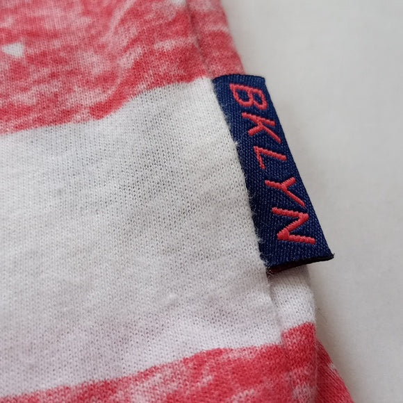 Big American Flag Faded T-Shirt unisex Brooklyn Cloth