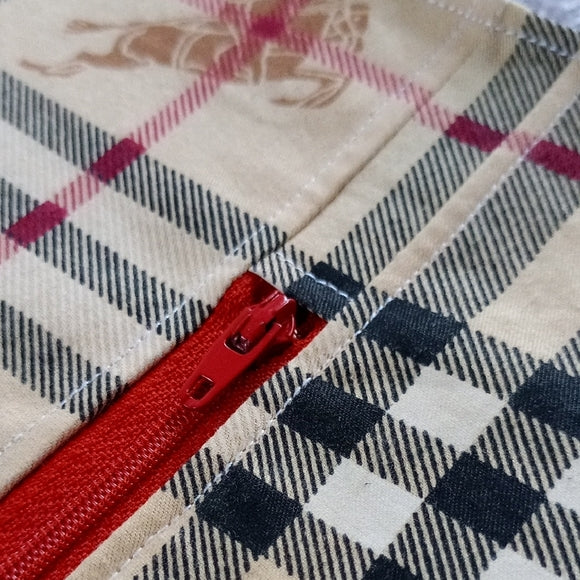 One-of-a-Kind Reworked Burberry Crossbody Bag – Unisex