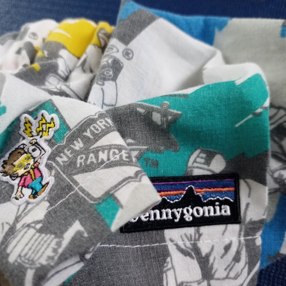 Vintage 1993 NHL Team Medley Reworked Bennygonia Shorts