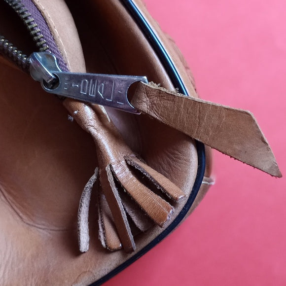 Vintage 1960s MONT ABUR Leather Tooled Purse