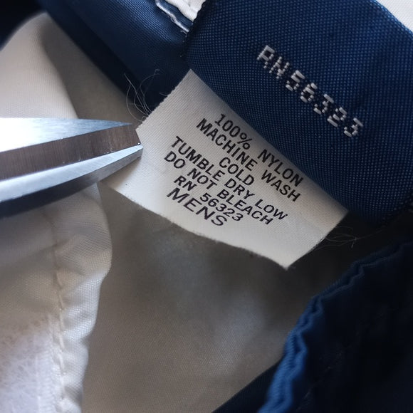 VINTAGE 80s Nike Blue/White Windbreaker UNISEX