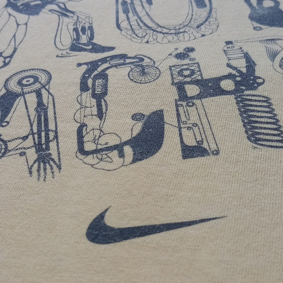 Nike Run Machine Graphic Yellow T-Shirt