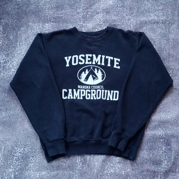 Vintage YOSEMITE Wawona Council Campground Crewneck Sweater Farwest