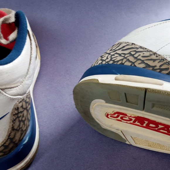 2016 Air Jordan 3 Retro OG BG 'True Blue' 2016 Nike 854261-106