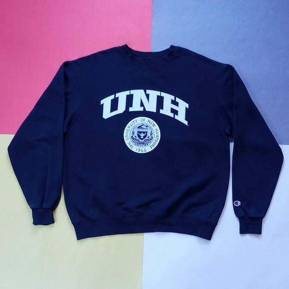 Vintage UNH University Of New Hampshire Champion Crewneck Sweater UNISEX