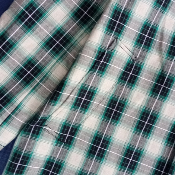 Club Monaco PLAID MAC COAT Button-down Pea Coat