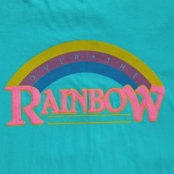 Vintage 90s Over The Rainbow Toronto PROMO Single Stitch T-Shirt UNISEX