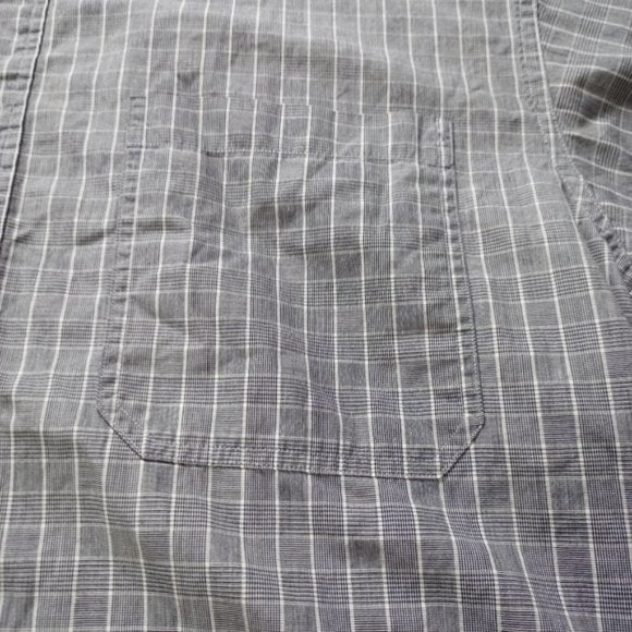 Vintage Christian Dior Fancy Checkered Button-Up Shirt