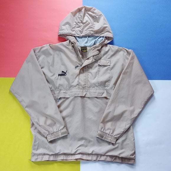 Vintage 90s Puma Windbreaker Essential Puller Over Jacket UNISEX