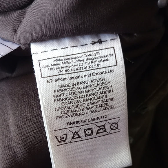 ADIDAS HEAVY DUTY CARGO POCKETS JACKET WINTER GREEN MEDIUM