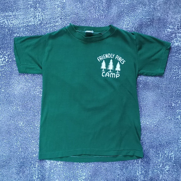 Vintage 80s Friends Pines Camp Velva Sheen Single Stitch T-Shirt