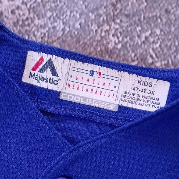 Majestic Blue Jays Kids Baseball Jersey