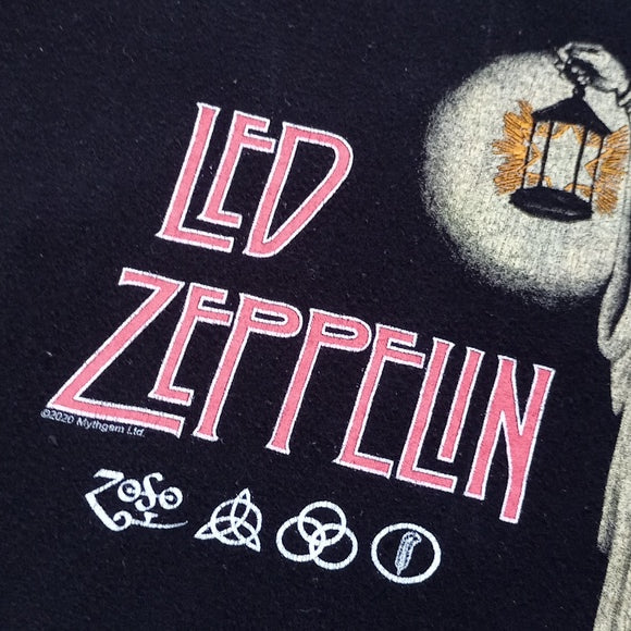 Official Led Zeppelin Zoso Graphic T-Shirt UNISEX