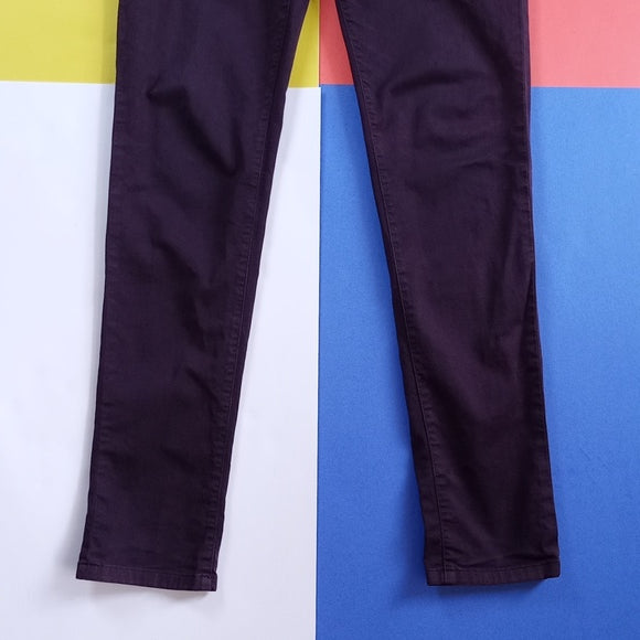 Dolce & Gabbana Denim Jeans Maroon Stretch TP-G654MT