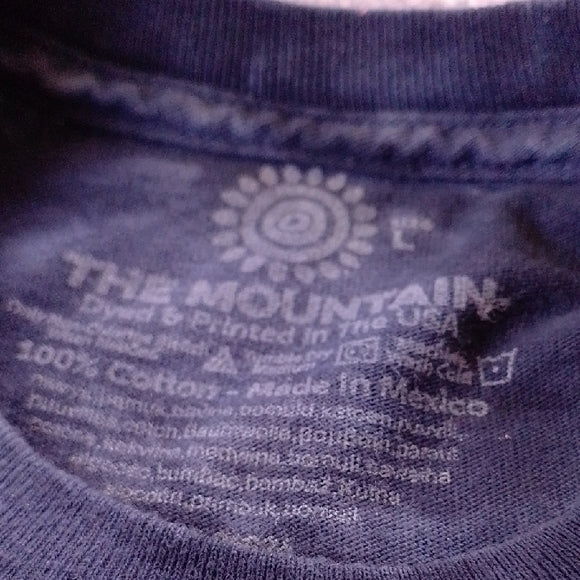 The MOUNTAIN AGE of DRAGONS Blue Dragon Graphic Kids T-Shirt Tie Dye CASA LOMA