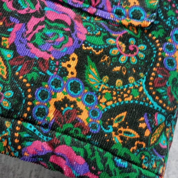 Vintage Massimo Floral Pattern Winter Jacket