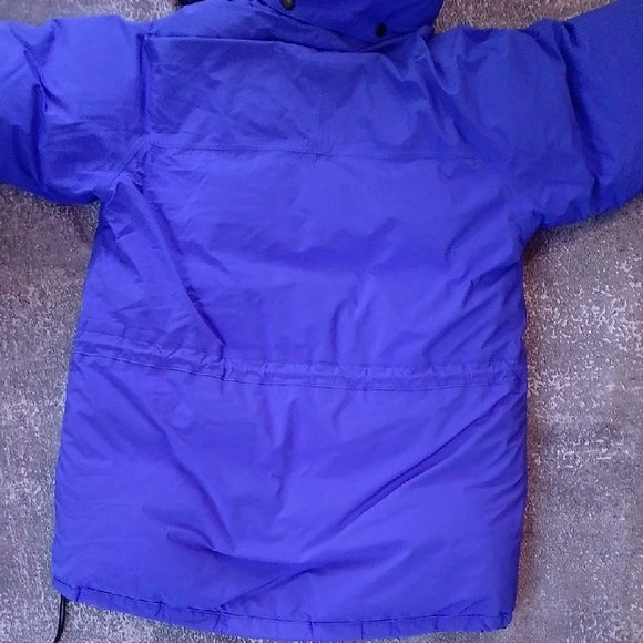 MEC Goose Down Blue Winter Jacket WOMENS GORE-TEX