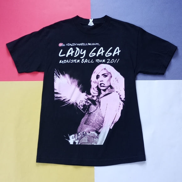 LADY GAG Monsters Ball tour 2011 T-Shirt UNISEX