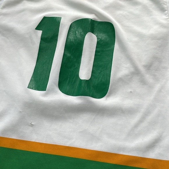 Vintage 90s CLANCY'S III Clover Leaf Hockey Jersey #10