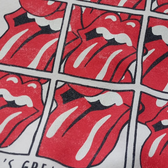 The Rolling Stones x Zara The World's Greatest Rock Band Graphic Sweater Crewnec