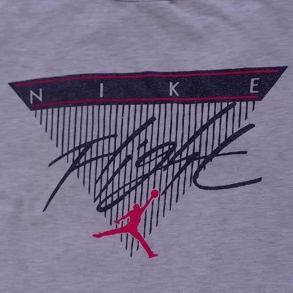 VINTAGE 90s Nike Flight Air Jordan T-Shirt WING FLIGHT LOGO