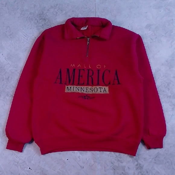 Vintage 90s Mall Of America Minisota Sweater UNISEX JERZEES SUPER SWEAT