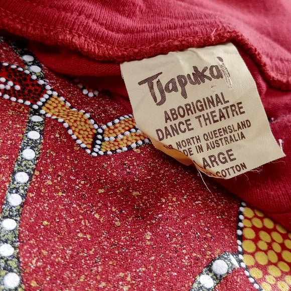 Vintage 1990s Australian Indigenous David Hudson Kangaroo Single Stitch T-Shirt