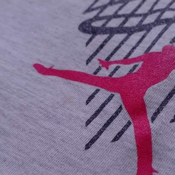 VINTAGE 90s Nike Flight Air Jordan T-Shirt WING FLIGHT LOGO