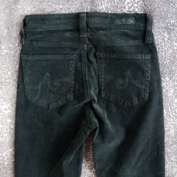 AG MARI high-rise straight Corduroy Pant