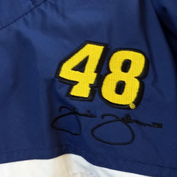 Jimmie Johnson #43 Lowe's Team Racing Embroidered Winter Jacket Chase Authentics