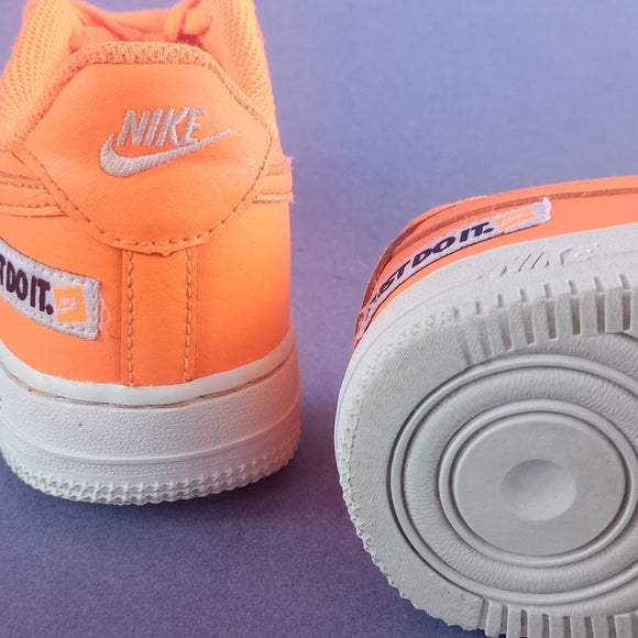 Nike Air Force One's Low Shoes Orange "JUST DO IT" AT2988-800