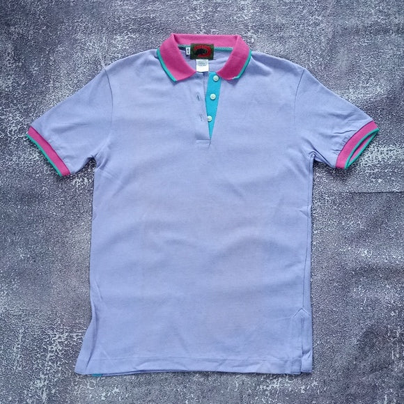 Vintage 90s BOSTON TRADERS women's POLO SHIRT SINGLE STITCH