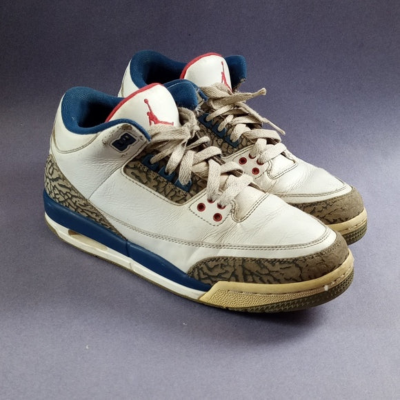 2016 Air Jordan 3 Retro OG BG 'True Blue' 2016 Nike 854261-106