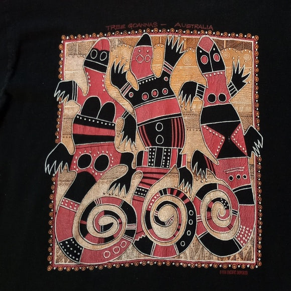 Vintage 90s Tree Goannas Australia Rim Pacific Imports Single Stitch T-Shirt