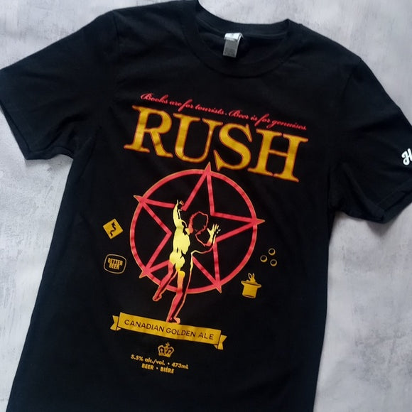 RUSH Canadian Golden Ale Beer T-Shirt