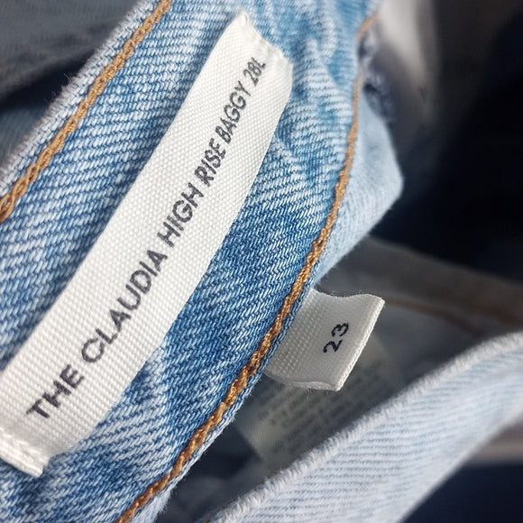 DENIM FORUM The Claudia High Rise Baggy 28L Women's Jeans