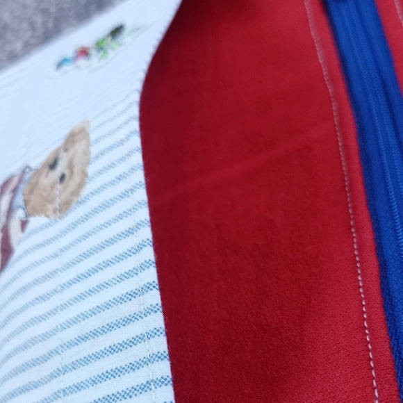 Reworked Polo Bear Ralph Lauren Crossbody Bag – Unisex