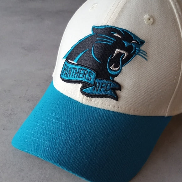 New Era Carolina Panthers NFL22 Sideline 39Thirty White/ Blue Flexfit Hat
