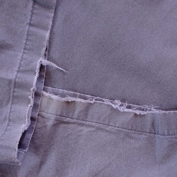 LLBEAN Men's Gray Cargo Pants BAGGY