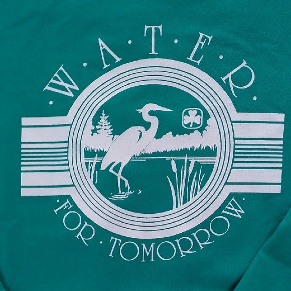 VINTAGE 90s GIRL GUIDES OF CANADA WATER FOR TOMORROW Crewneck Sweater