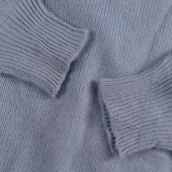 Vintage 90s sigallo Men's Blue Sweater Crewneck
